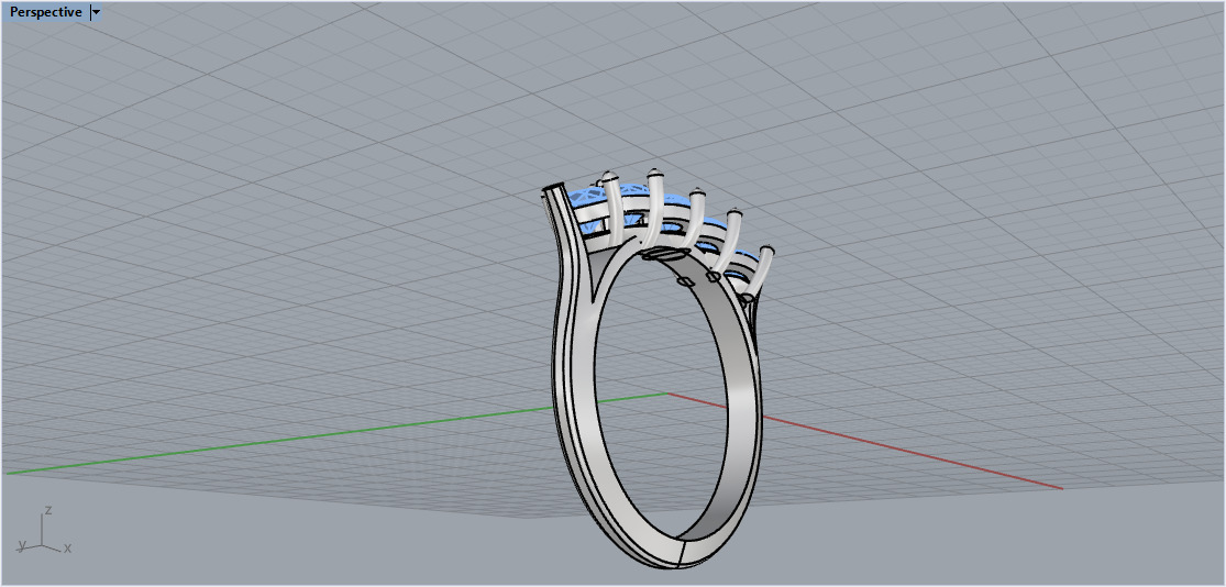 Ring z411 3D print model_15