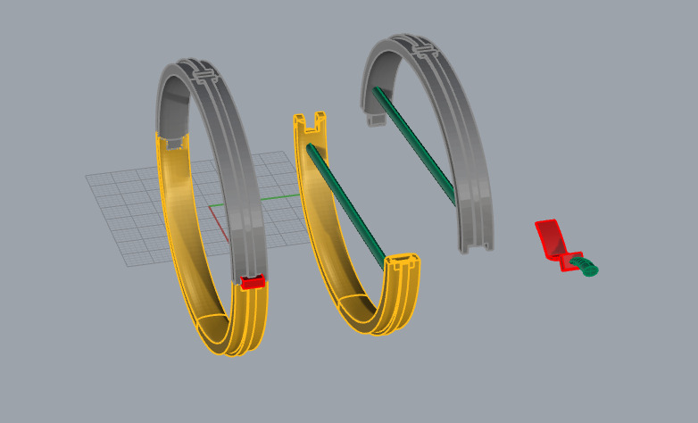 Bracelet 60522 3D print model_10