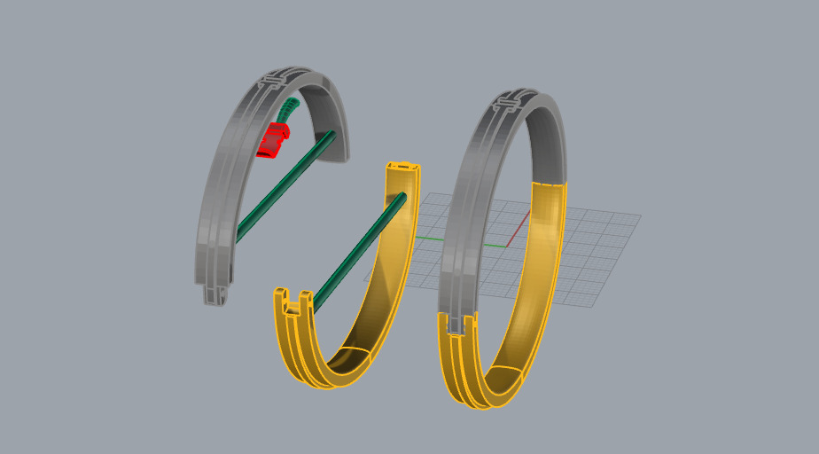 Bracelet 60522 3D print model_9