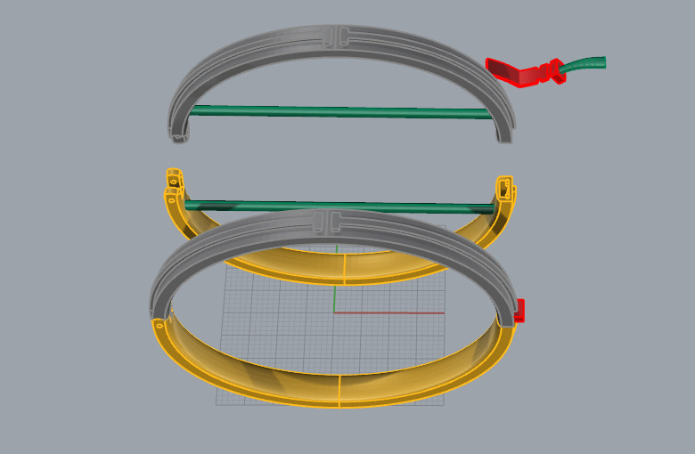 Bracelet 60522 3D print model_4