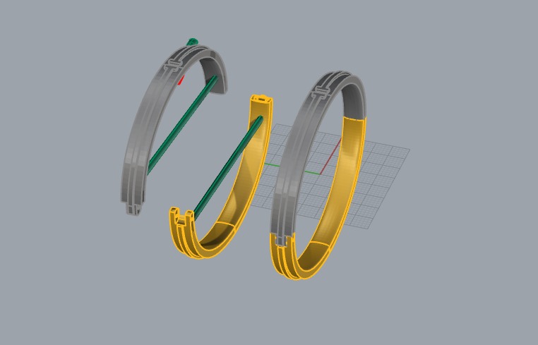Bracelet 60522 3D print model_3