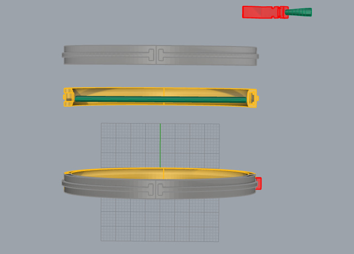 Bracelet 60522 3D print model_11