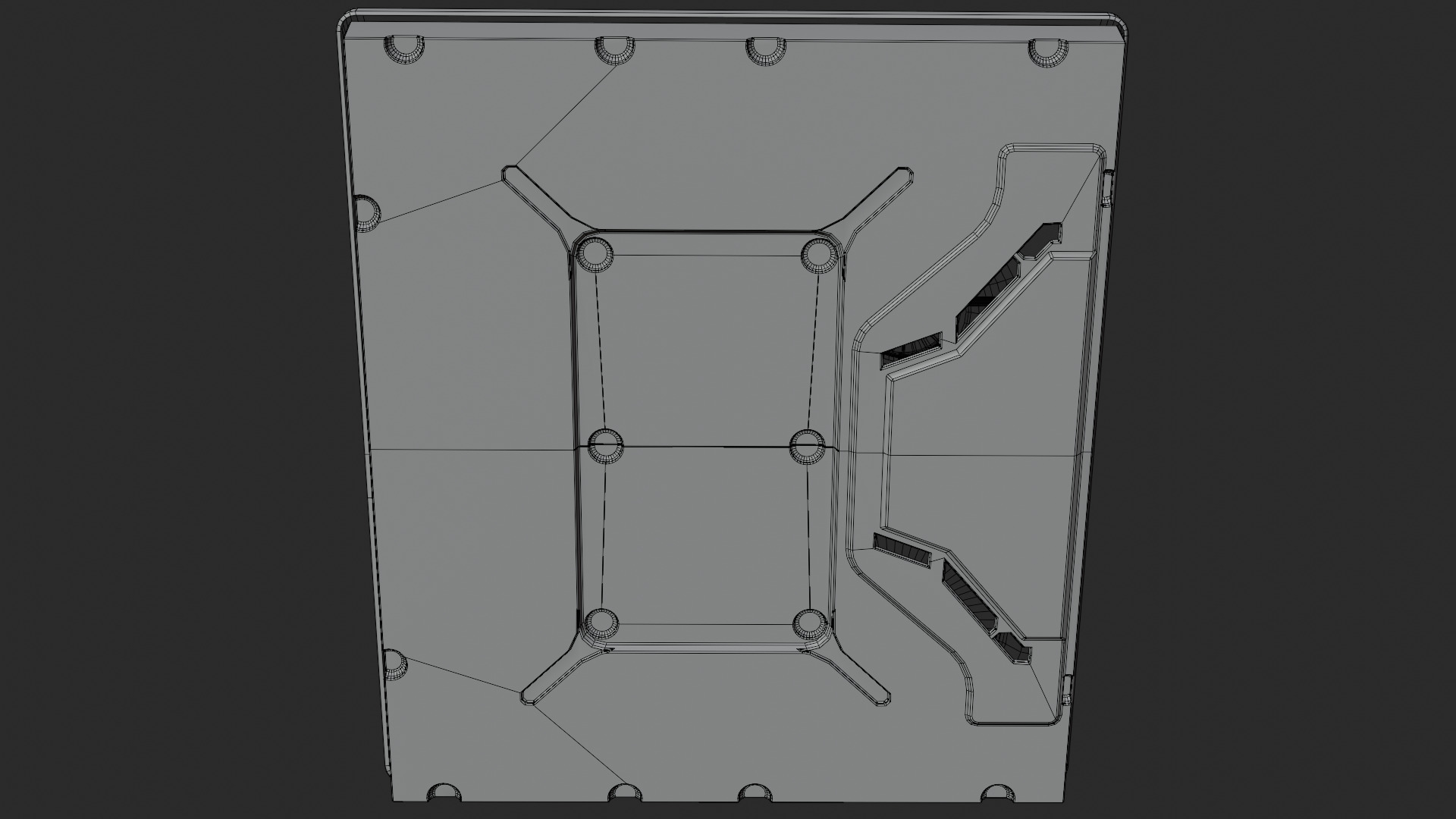 Cooktop Bosch PBY6C5B60O Low-poly 3D model Low-poly 3D model_7