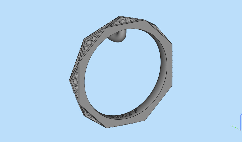 Ring 56140 3D print model_5