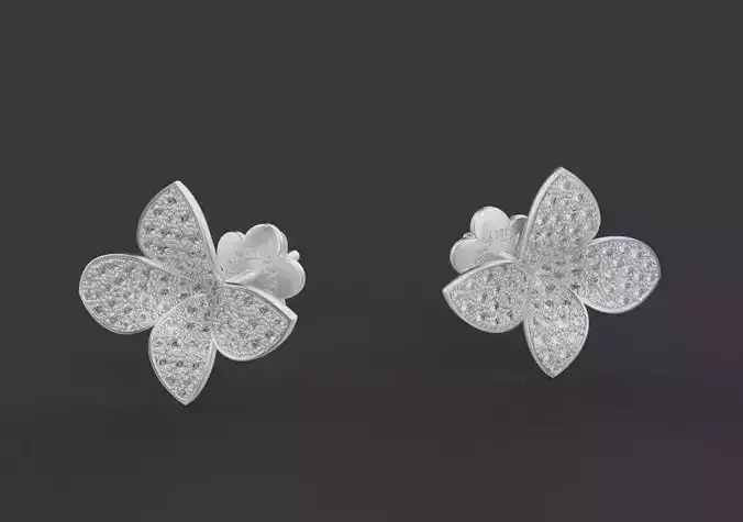 Flower Earrings 55063
