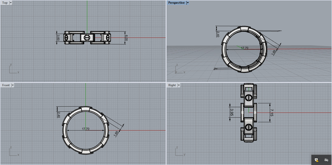 Ring 54223 3D print model_4