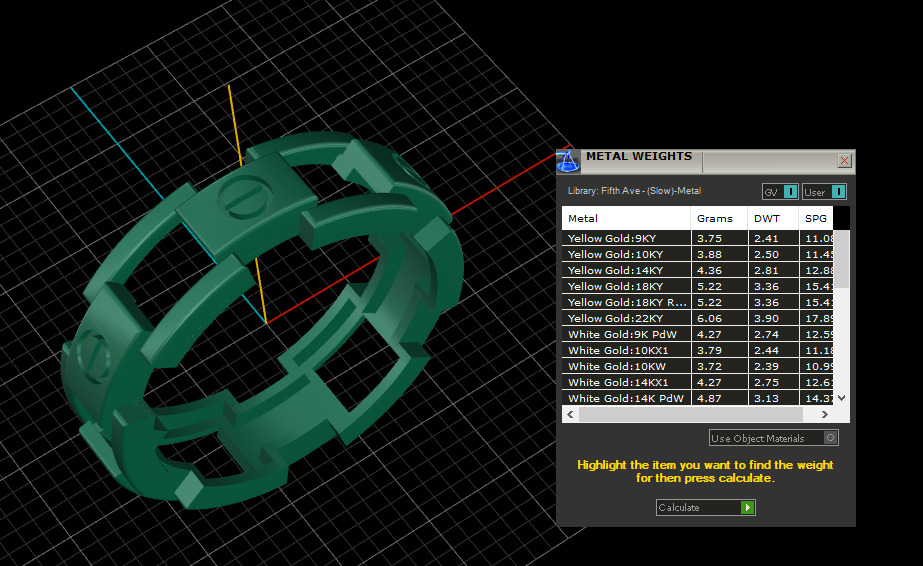 Ring 54223 3D print model_5