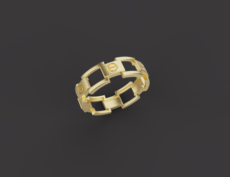 Ring 54223 3D print model_2