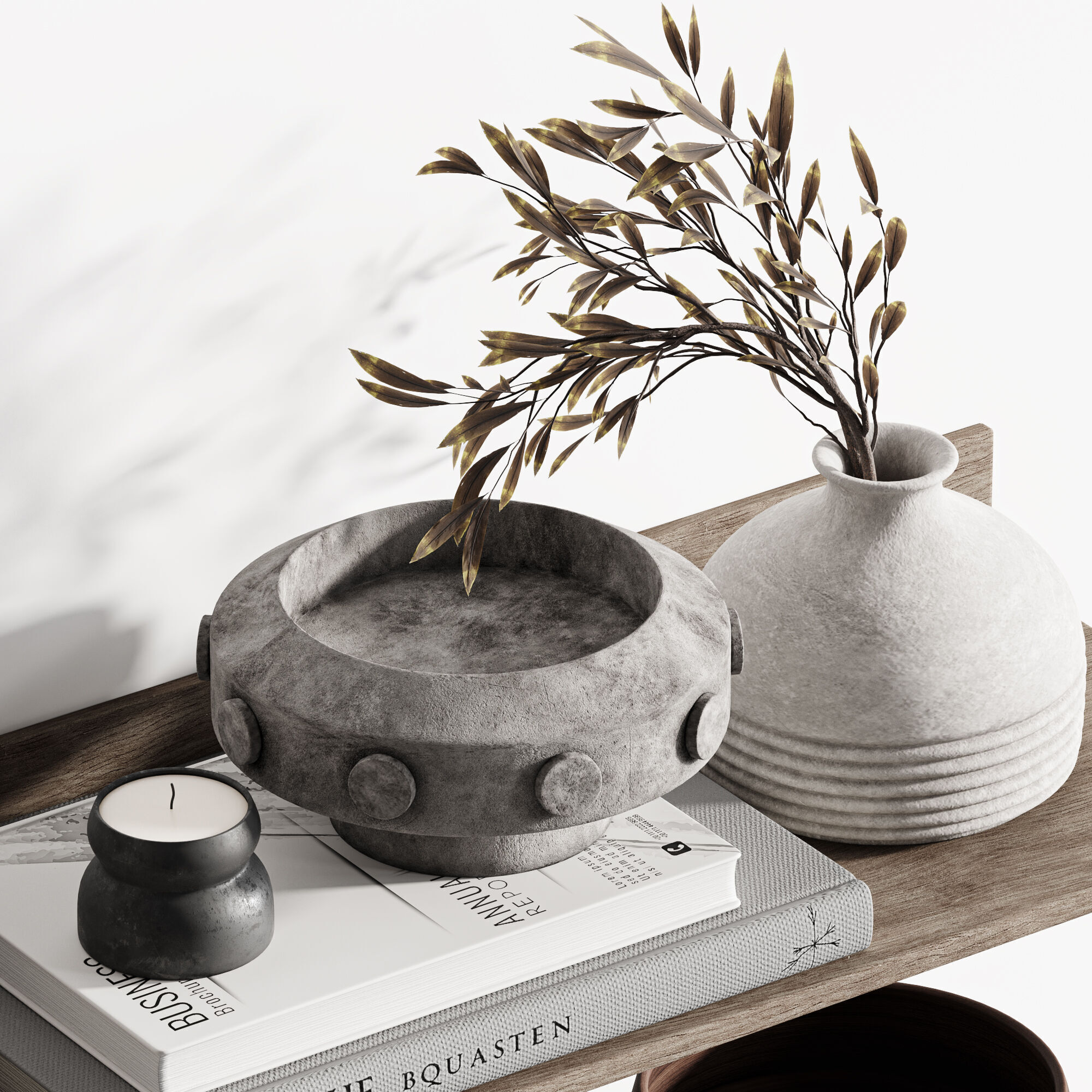 Decorative set16 3D model_2