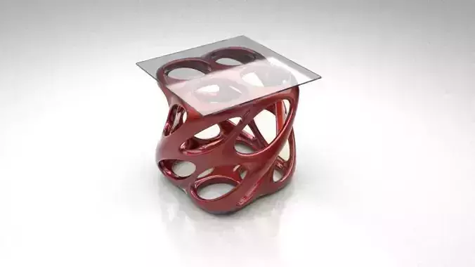 Voronoi WB Parametric Furniture Design Grasshopper Rhino Files 3D model