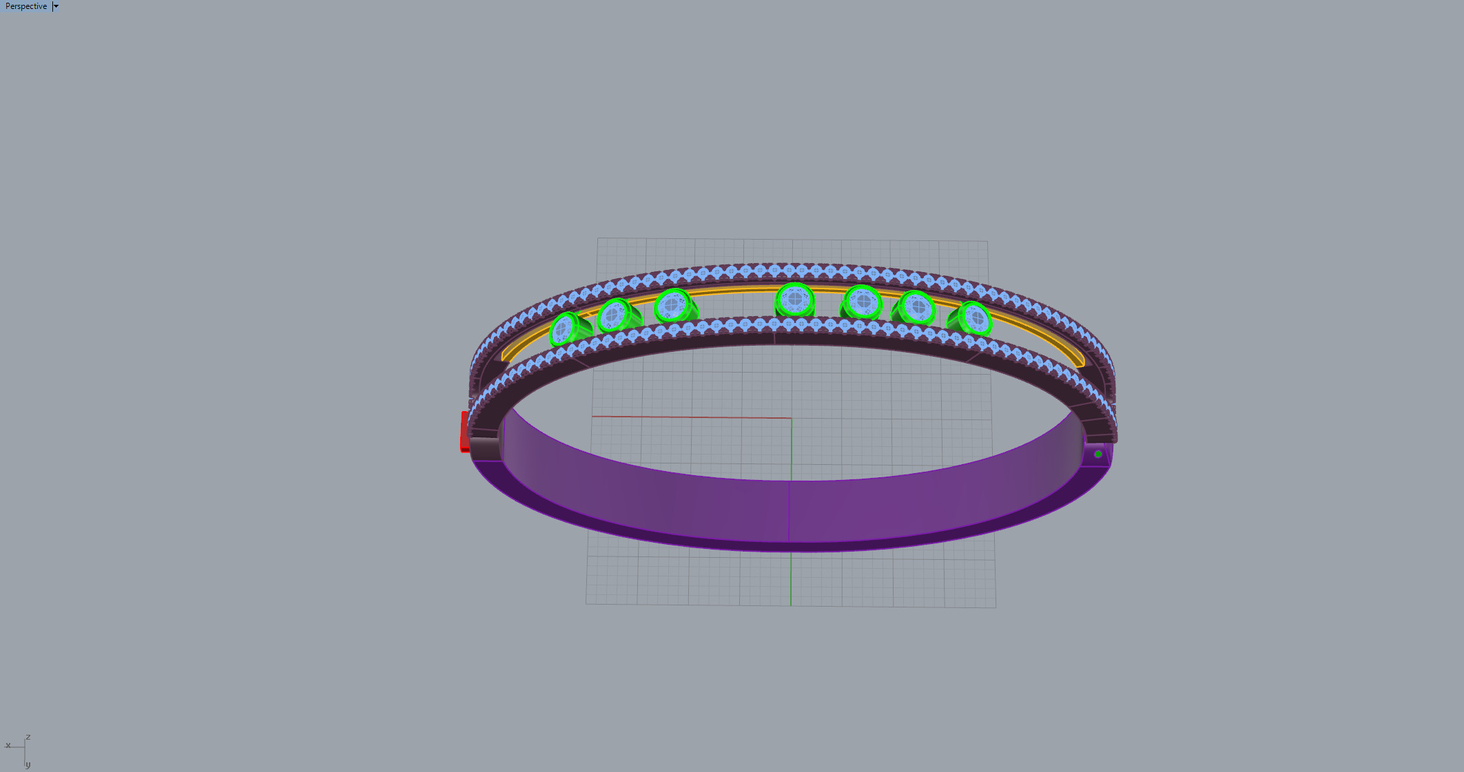 Bracelet 33105 3D print model_5