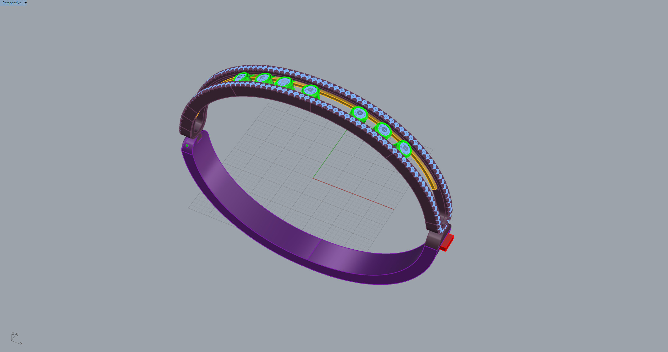 Bracelet 33105 3D print model_3