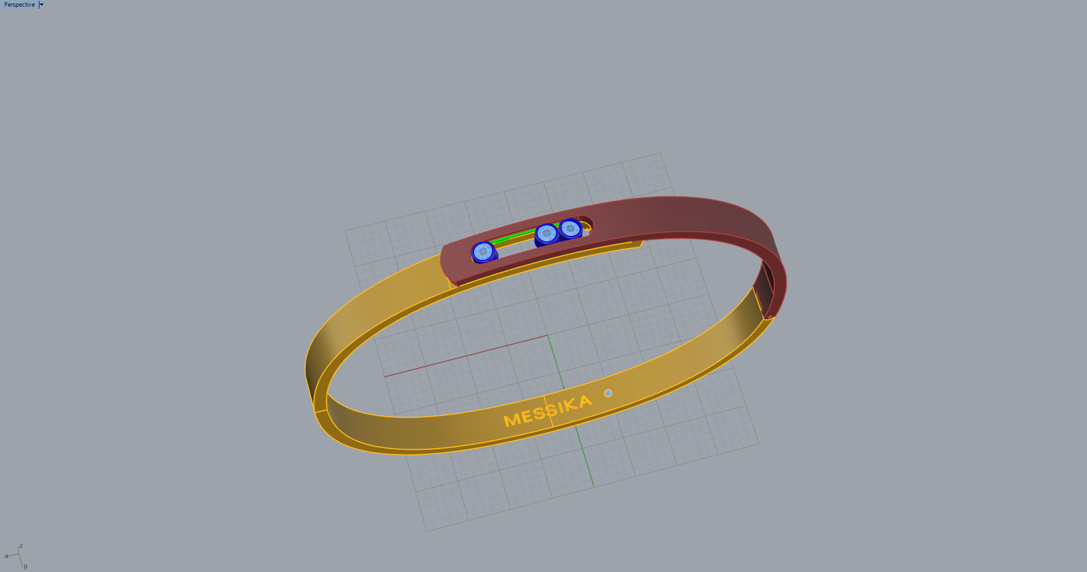 Bracelet 32061 3D print model_3