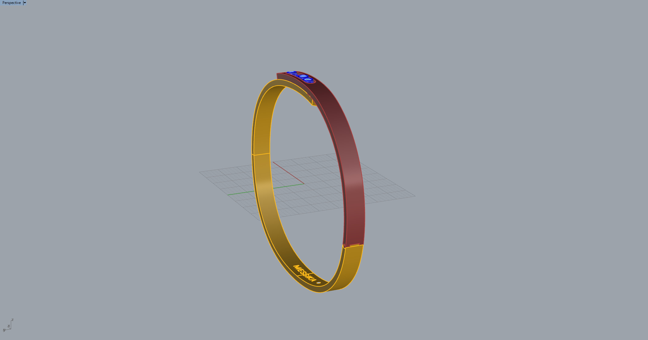 Bracelet 32061 3D print model_4