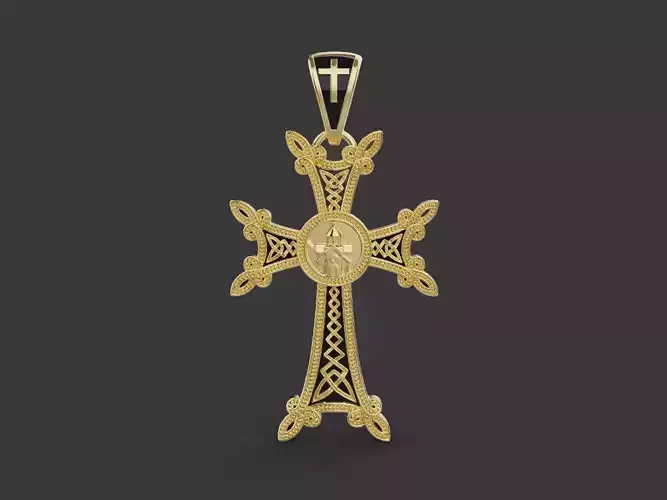 Armenian Cross Pendant 30208