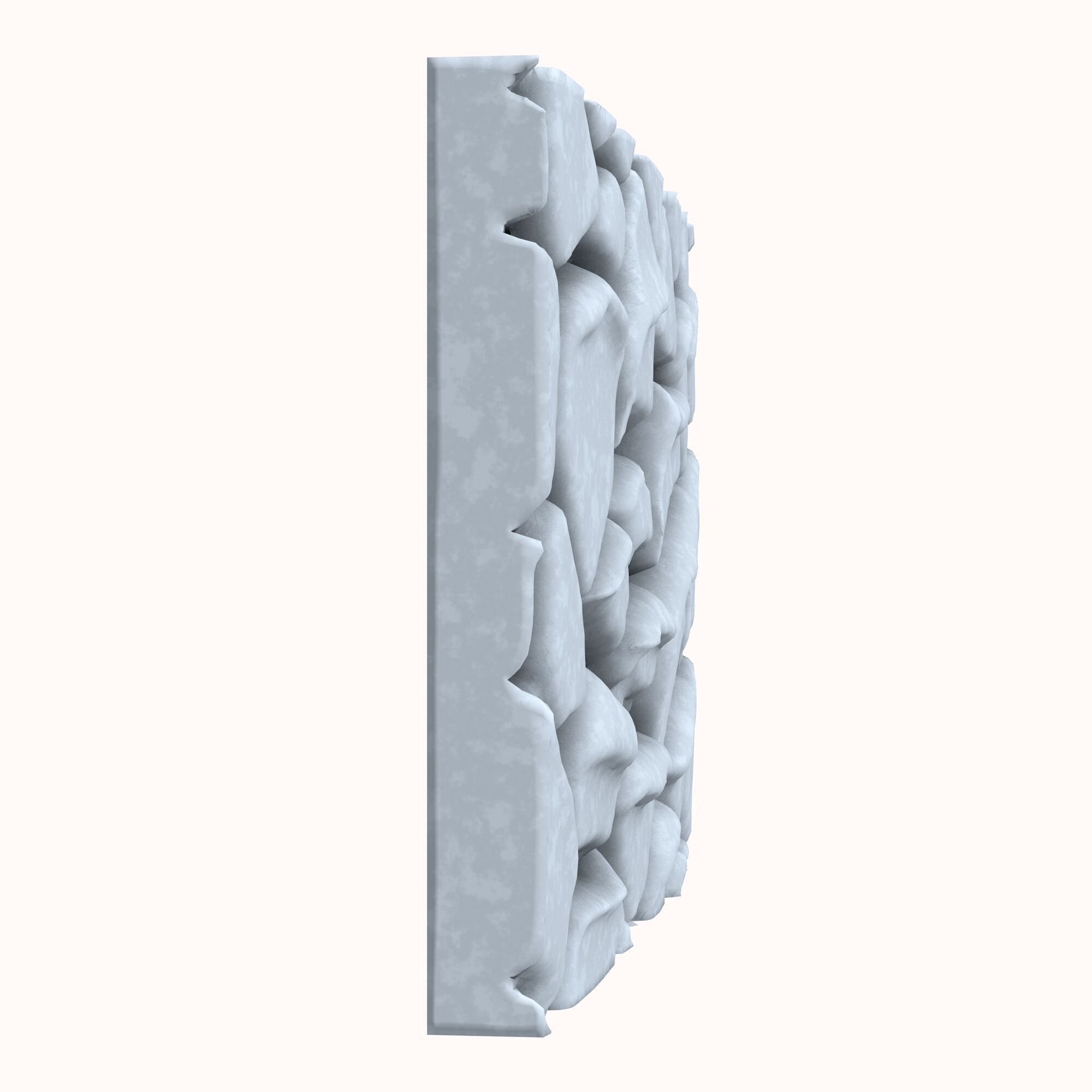 Stone wall 202 3D model_2