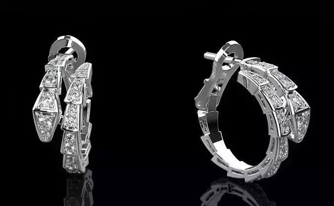 Serpent Earrings 29333