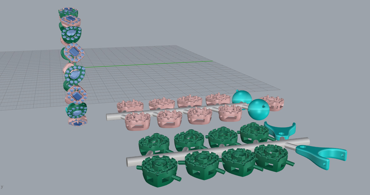 Bracelet 29189 3D print model_17