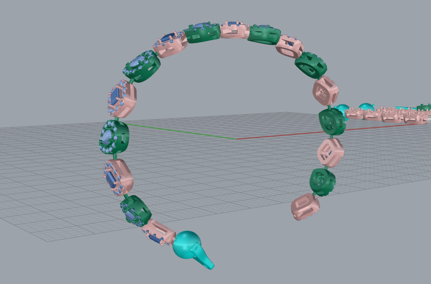 Bracelet 29189 3D print model_13