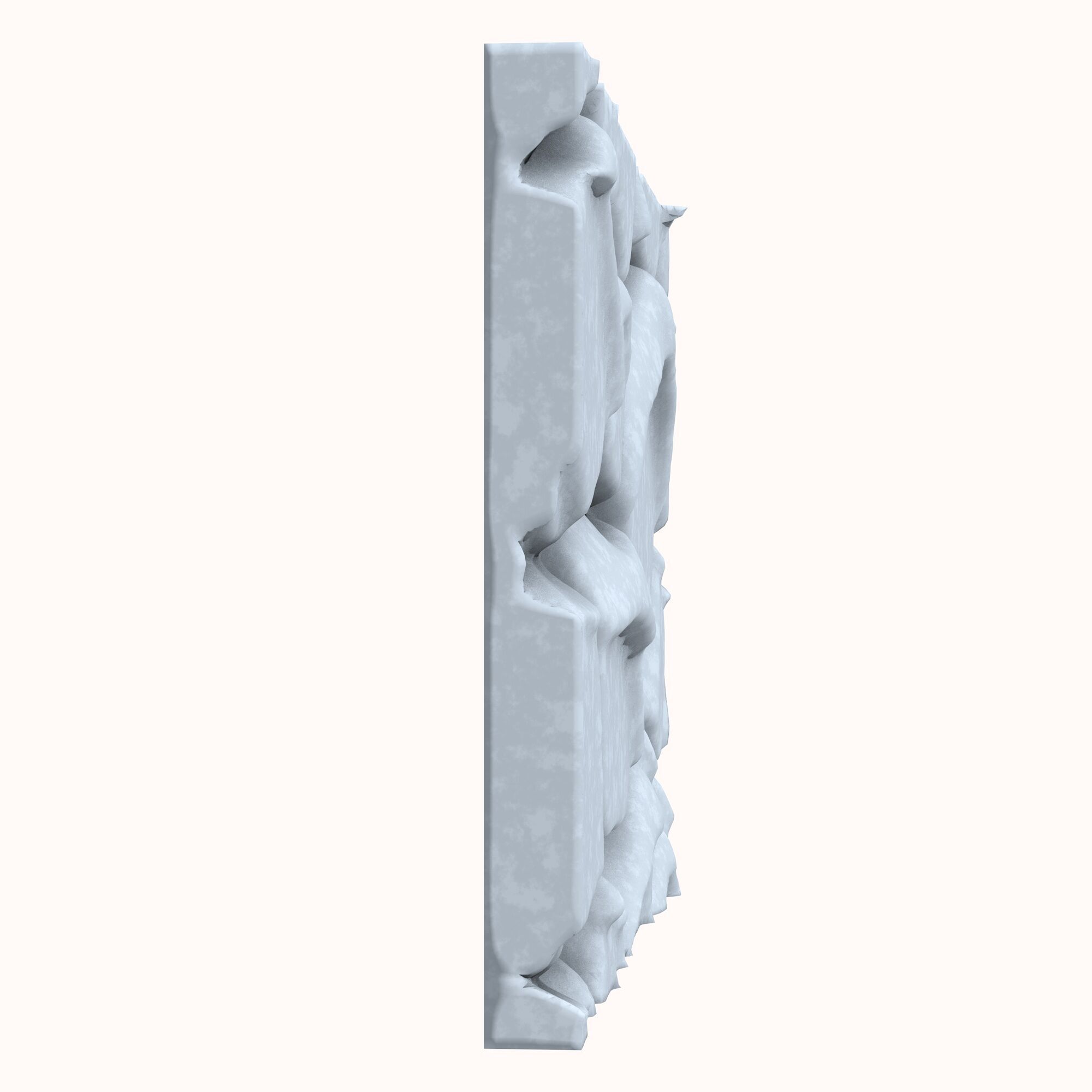 Stone wall 194 3D model_2