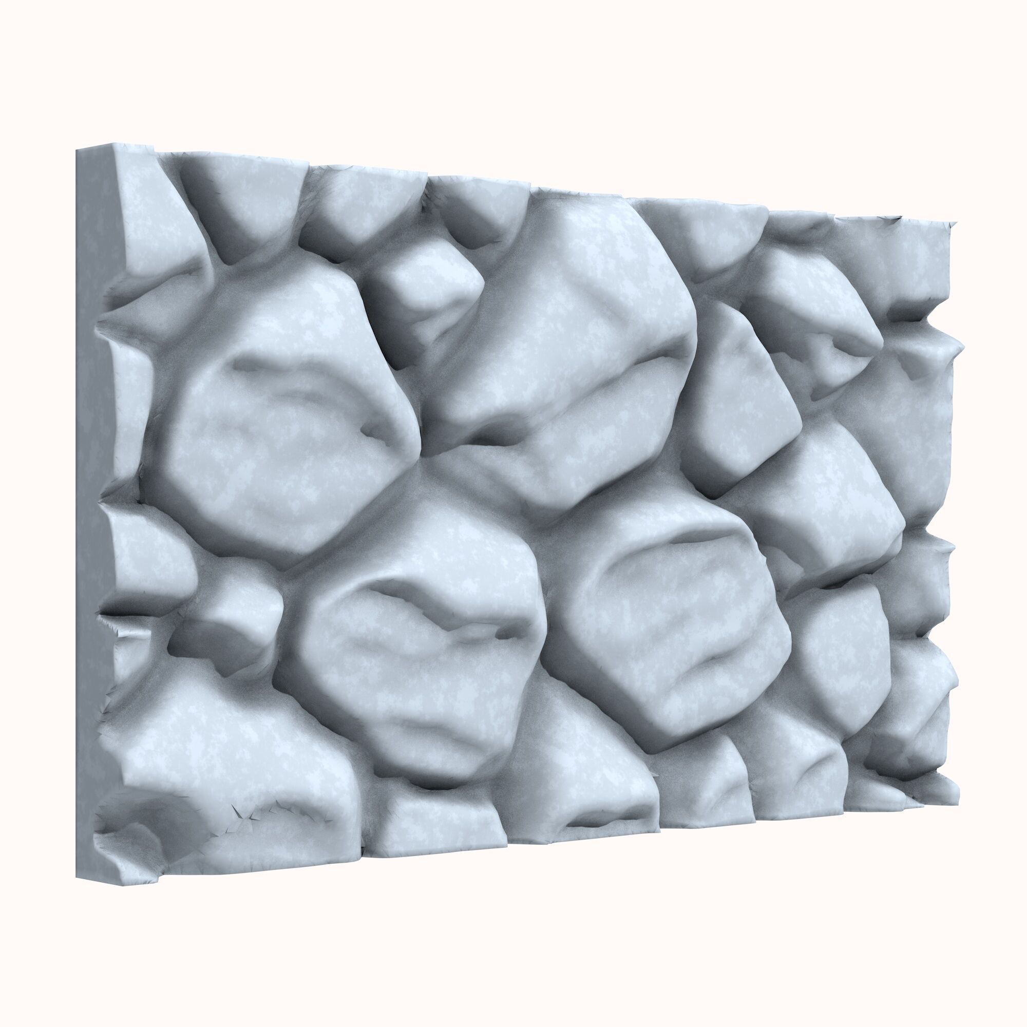 Stone wall 183 3D model_1
