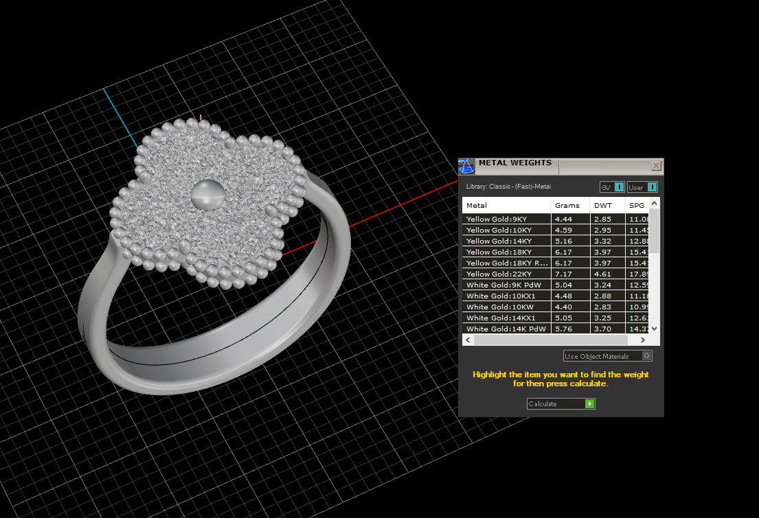 Ring 67468 3D print model_5