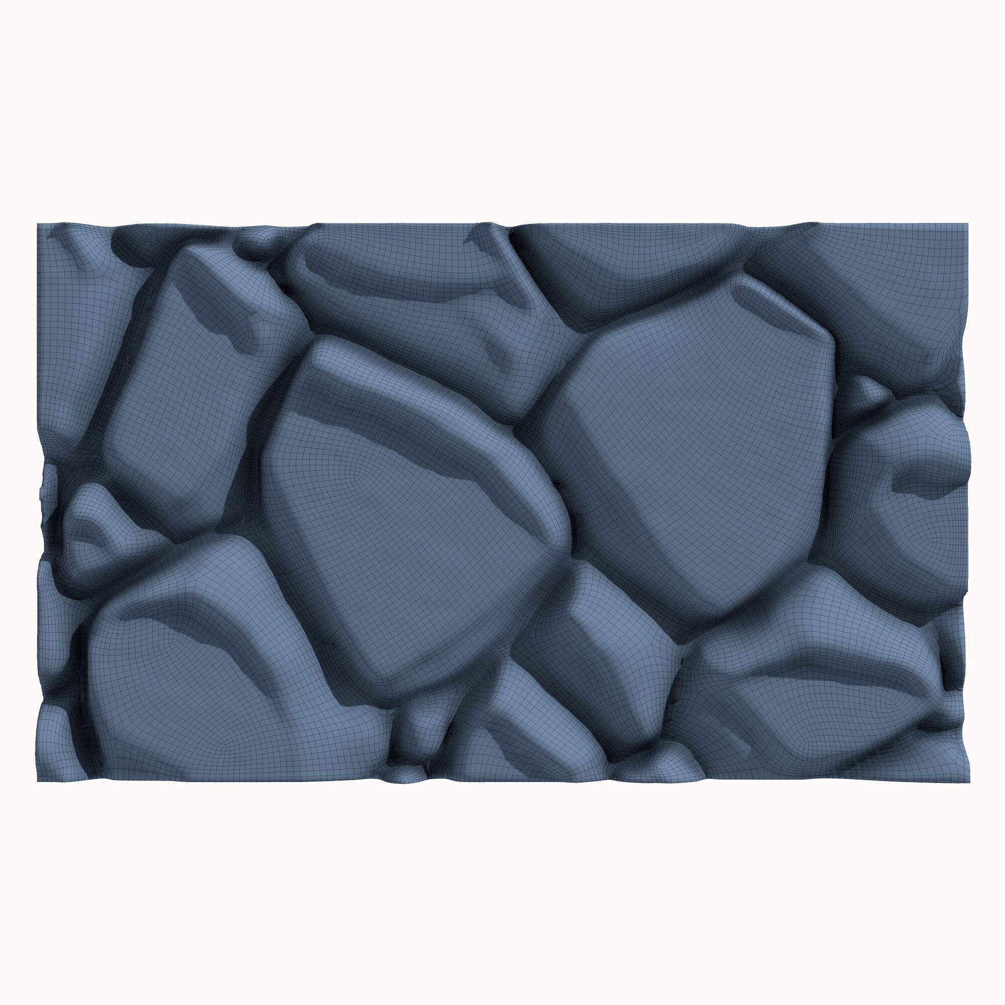 Stone wall 179 3D model_5