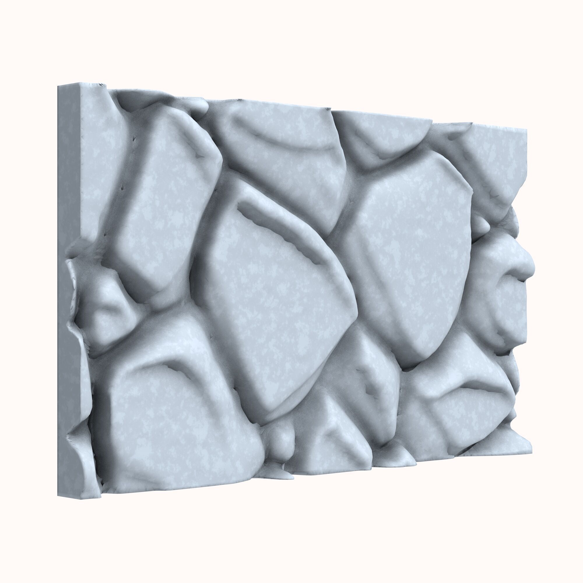 Stone wall 179 3D model_1
