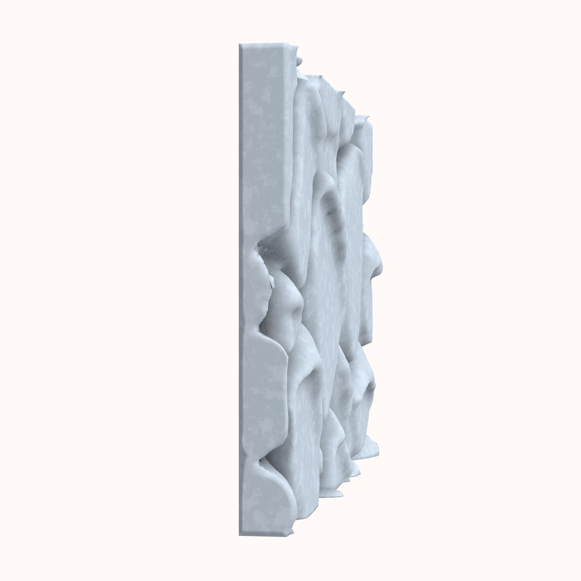 Stone wall 179 3D model_2