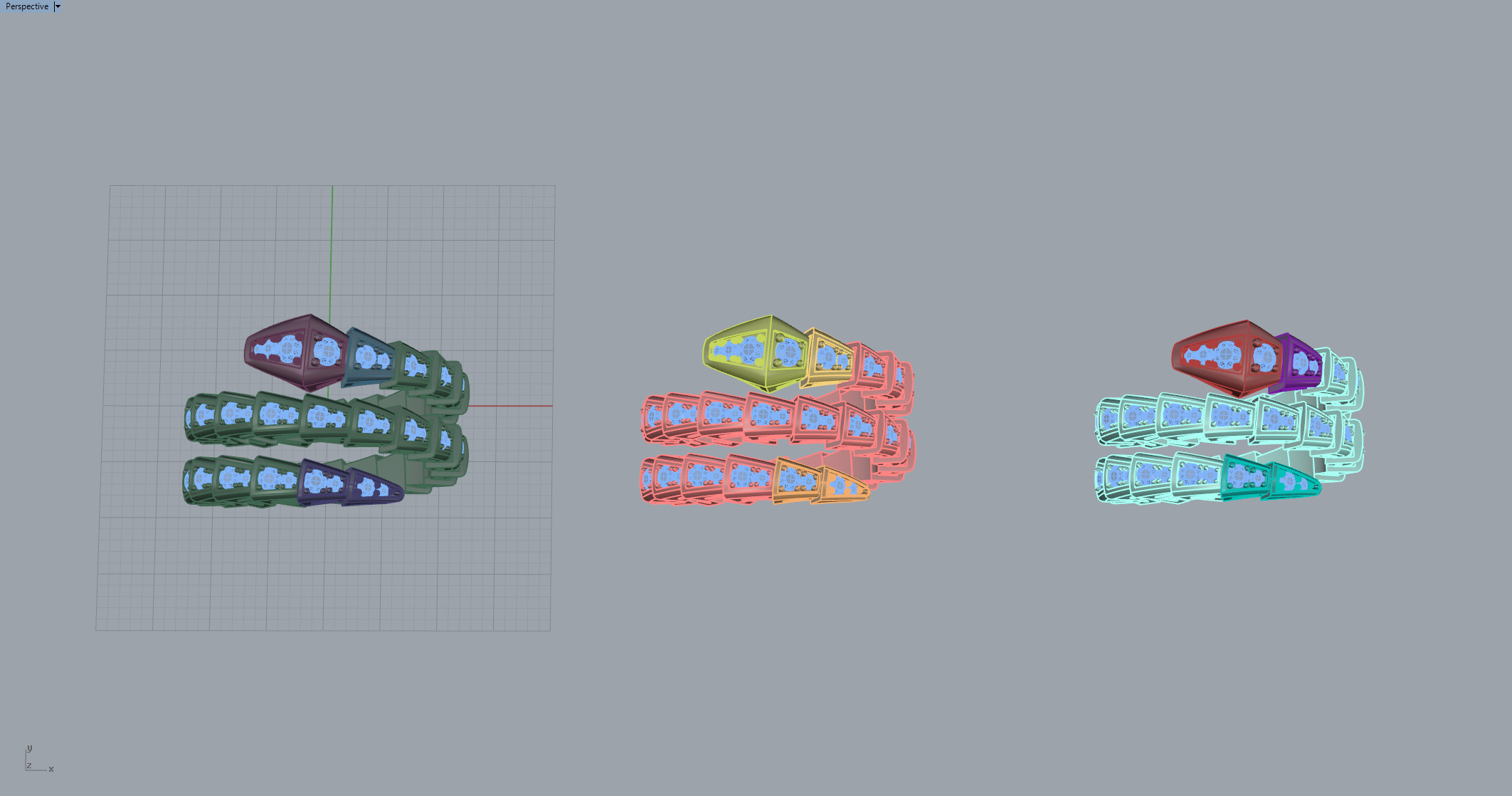 Serpent Ring 15599 3D print model_7