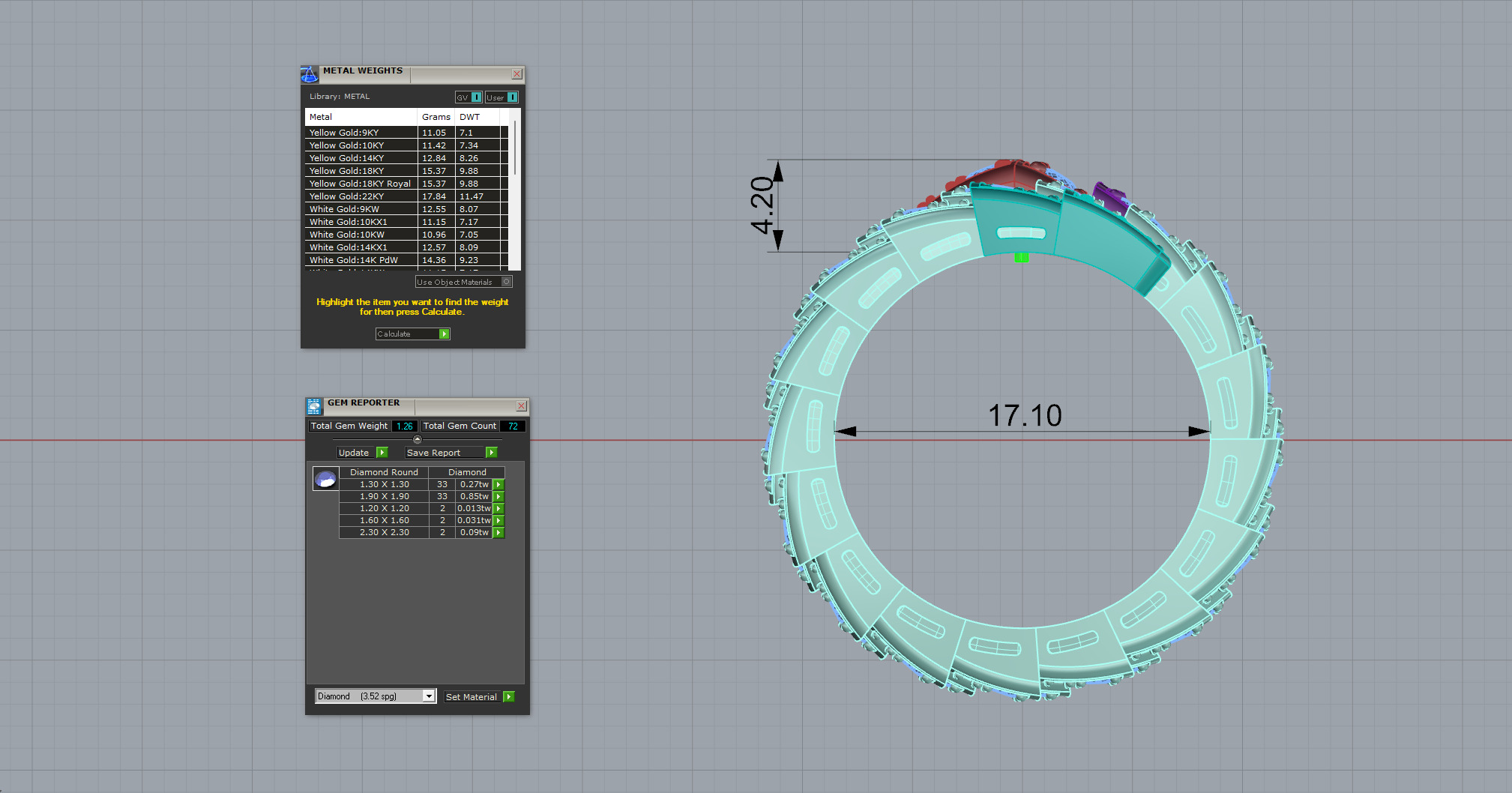 Serpent Ring 15599 3D print model_12