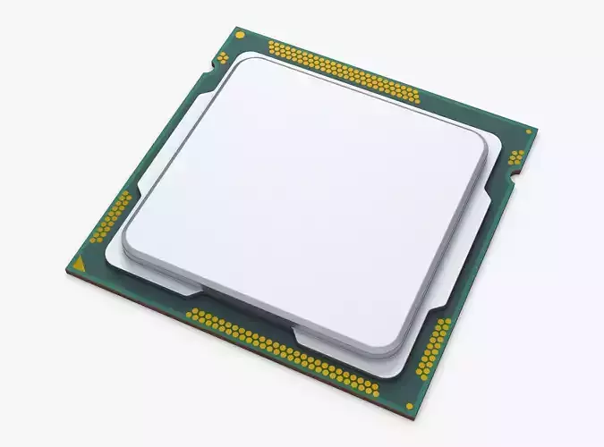 CPU Processor Generic M1 3D model