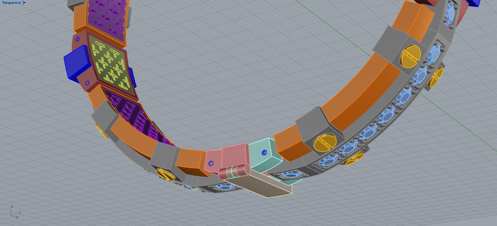 Bracelet 11346 3D print model_7