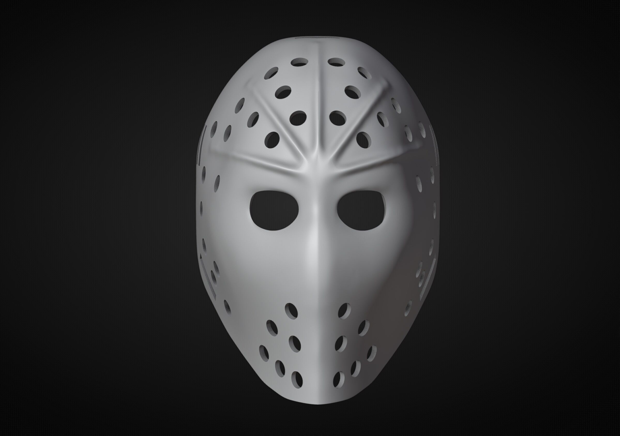 Bernie Parent Hockey Mask 3D print model_1