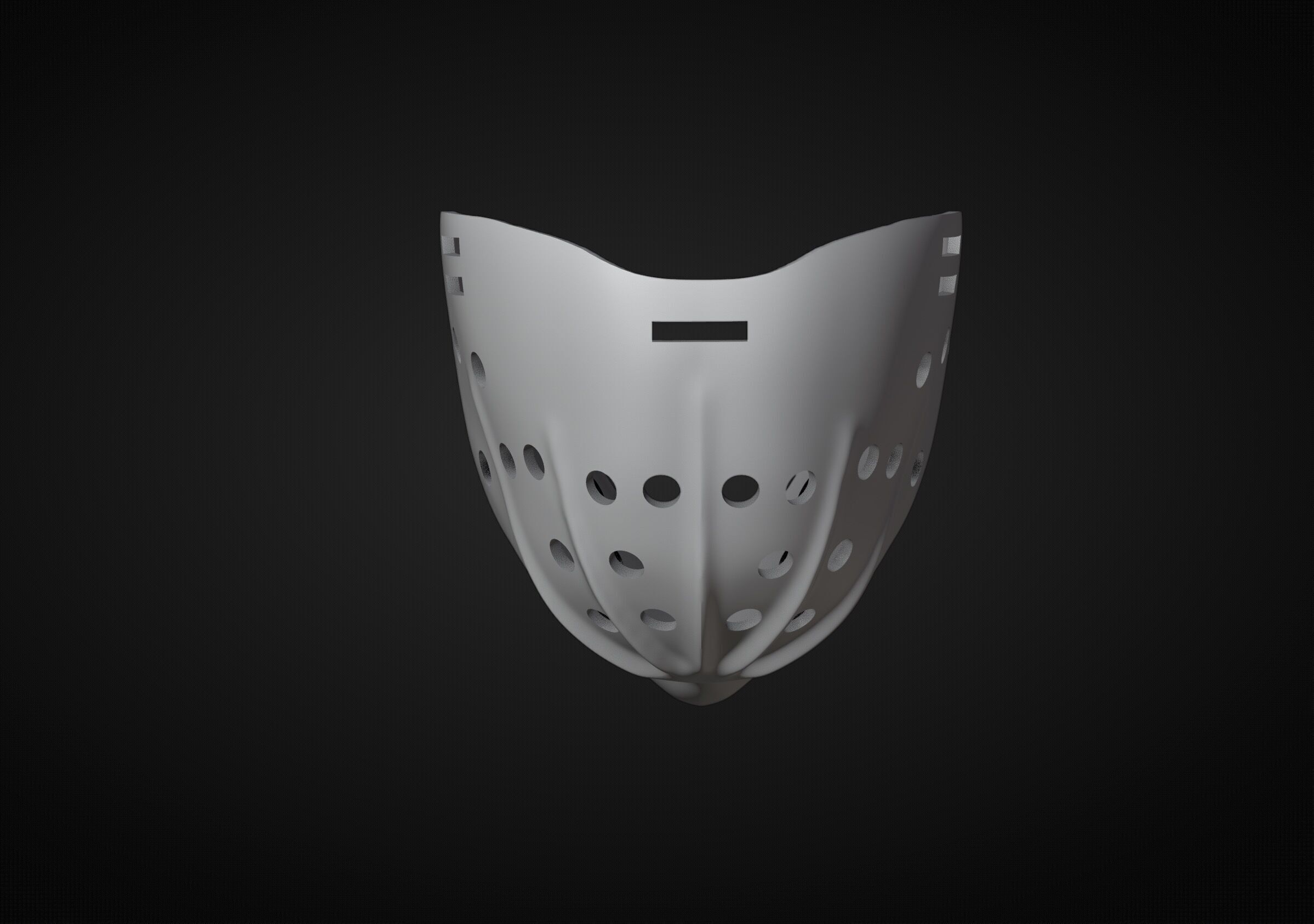 Bernie Parent Hockey Mask 3D print model_6