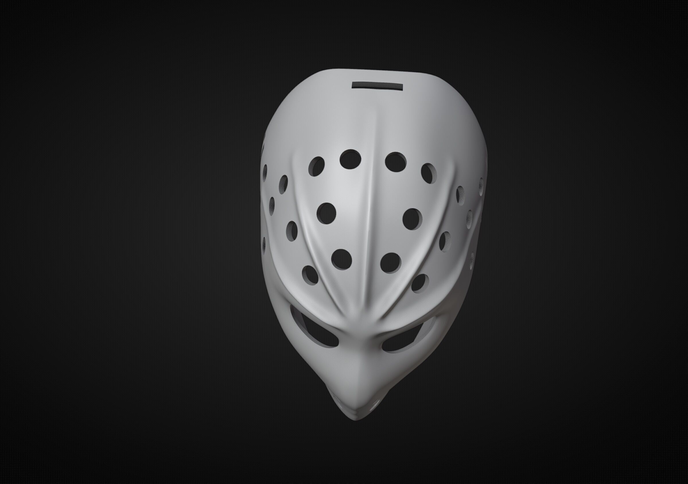 Bernie Parent Hockey Mask 3D print model_9