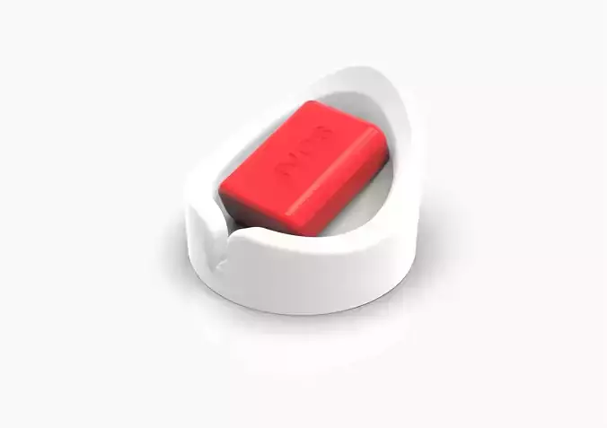 Minimalist 3D Printable Soap Case Elegant and Streamlined 3D print model