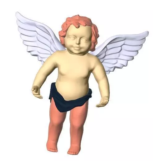 angele child surface  3D print model_0