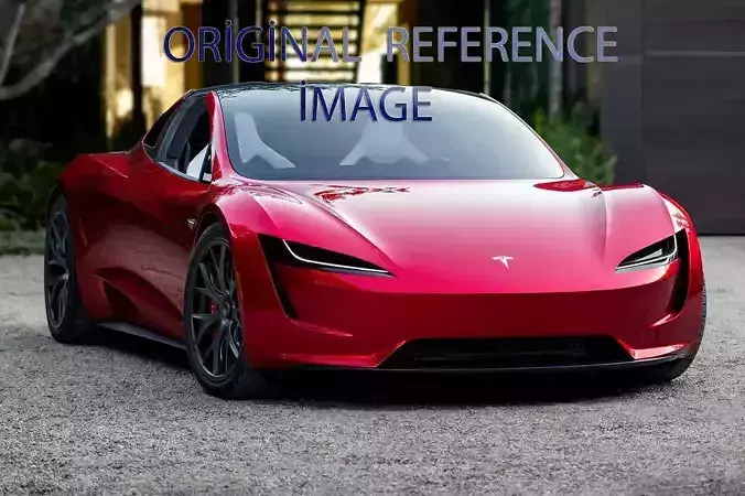 Tesla Roadster 2022 model - car