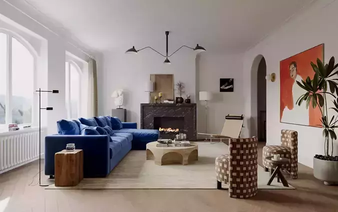 Apartment interior scenes        