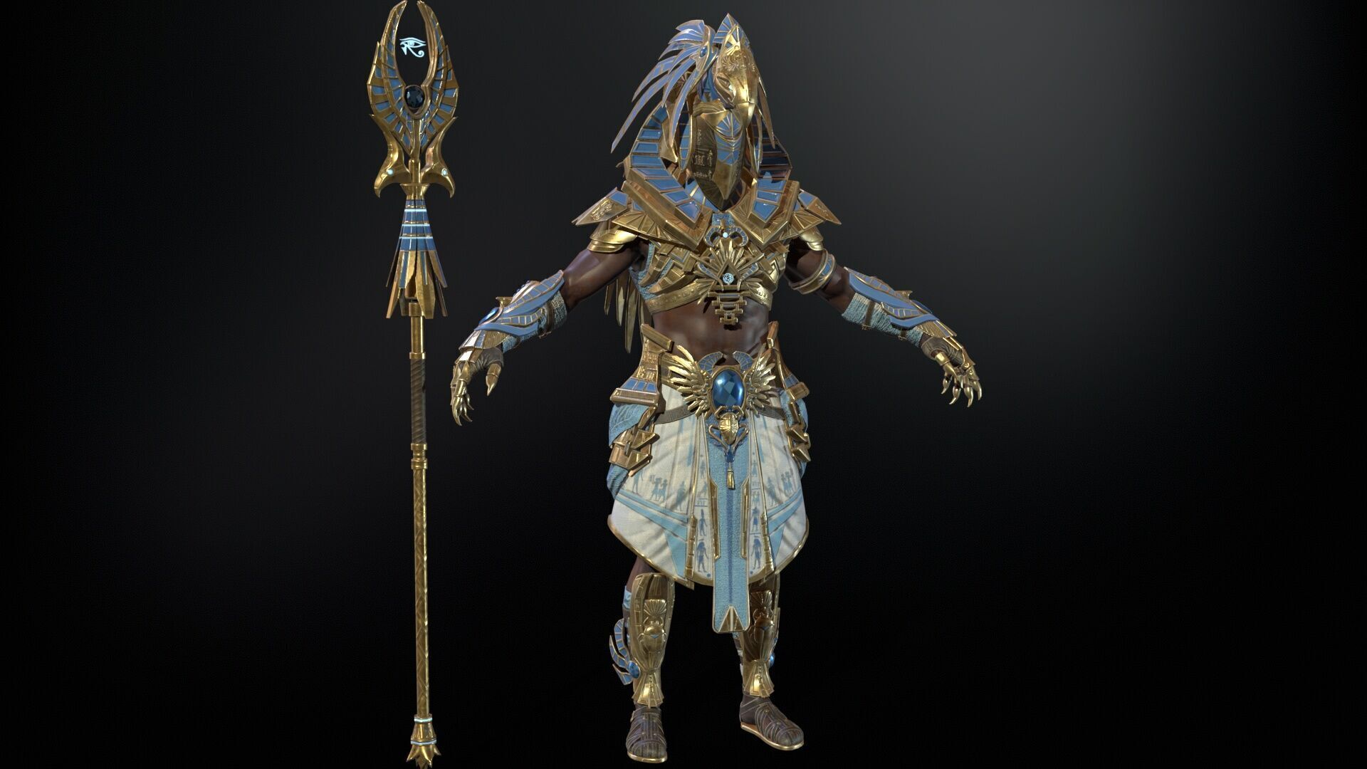 Gor High Poly for 3d Print 3D print model_34