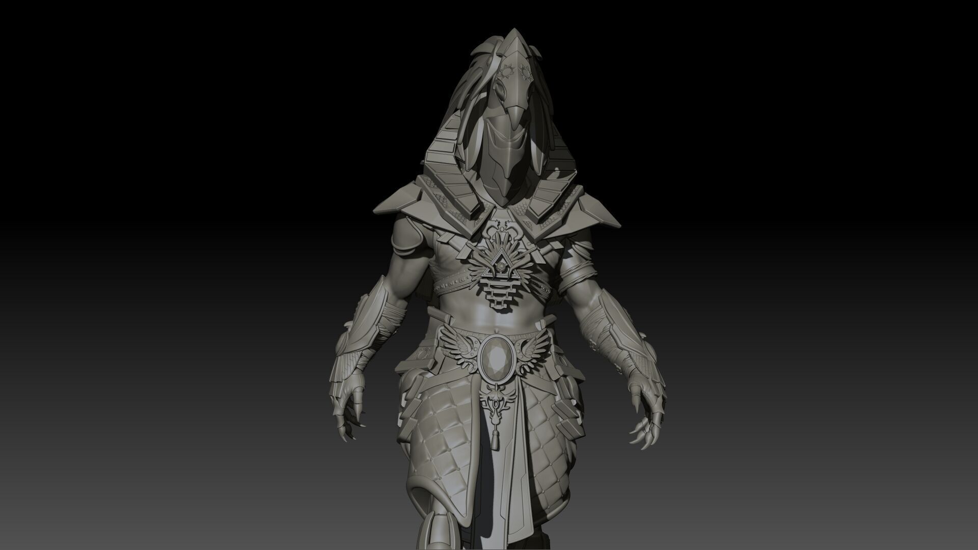 Gor High Poly for 3d Print 3D print model_31
