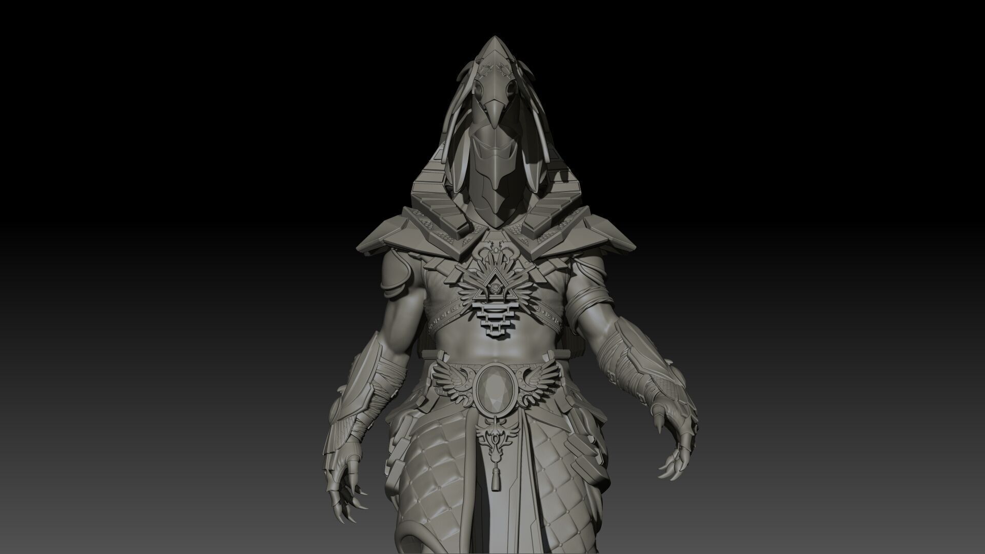 Gor High Poly for 3d Print 3D print model_7