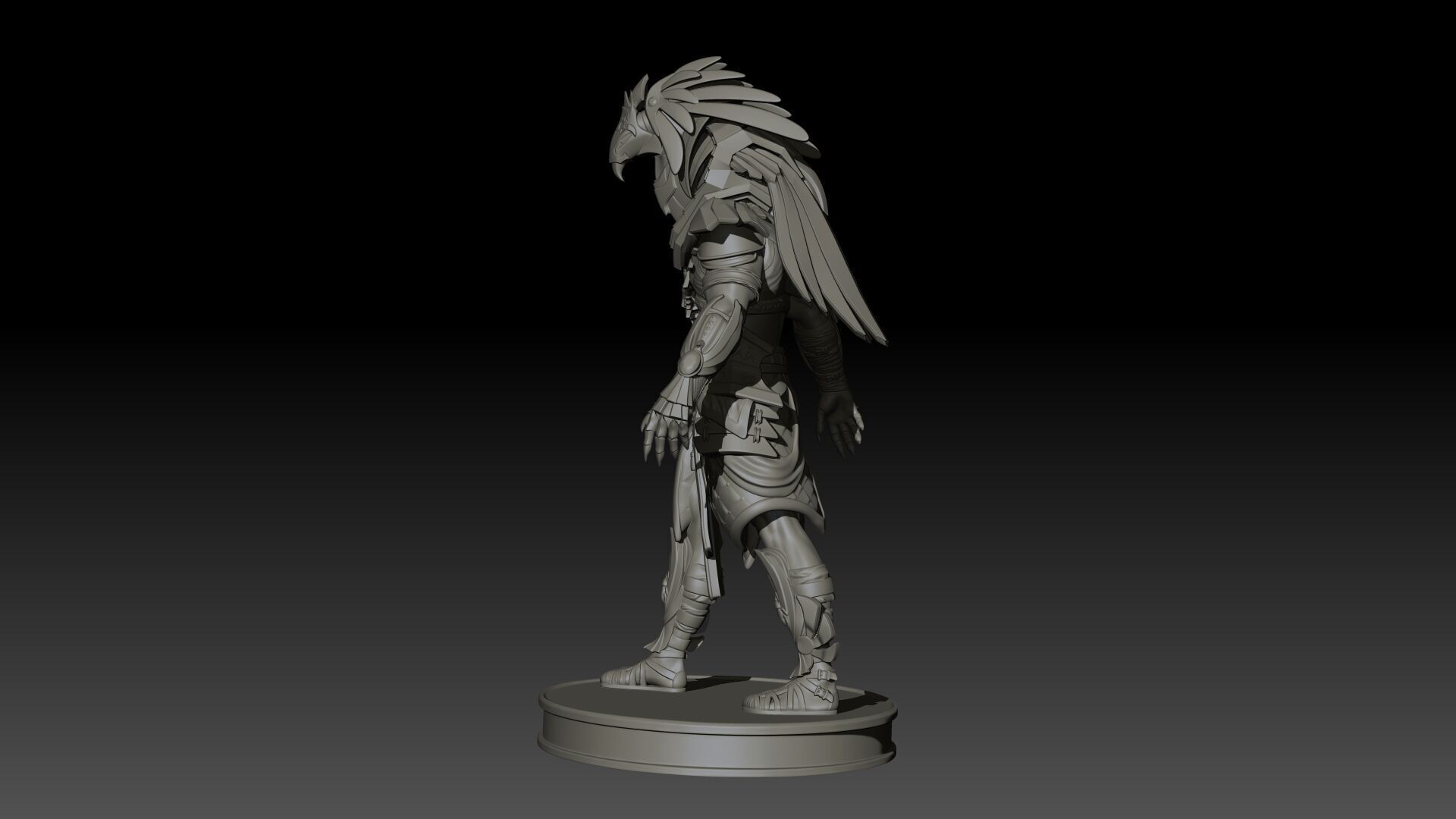 Gor High Poly for 3d Print 3D print model_16