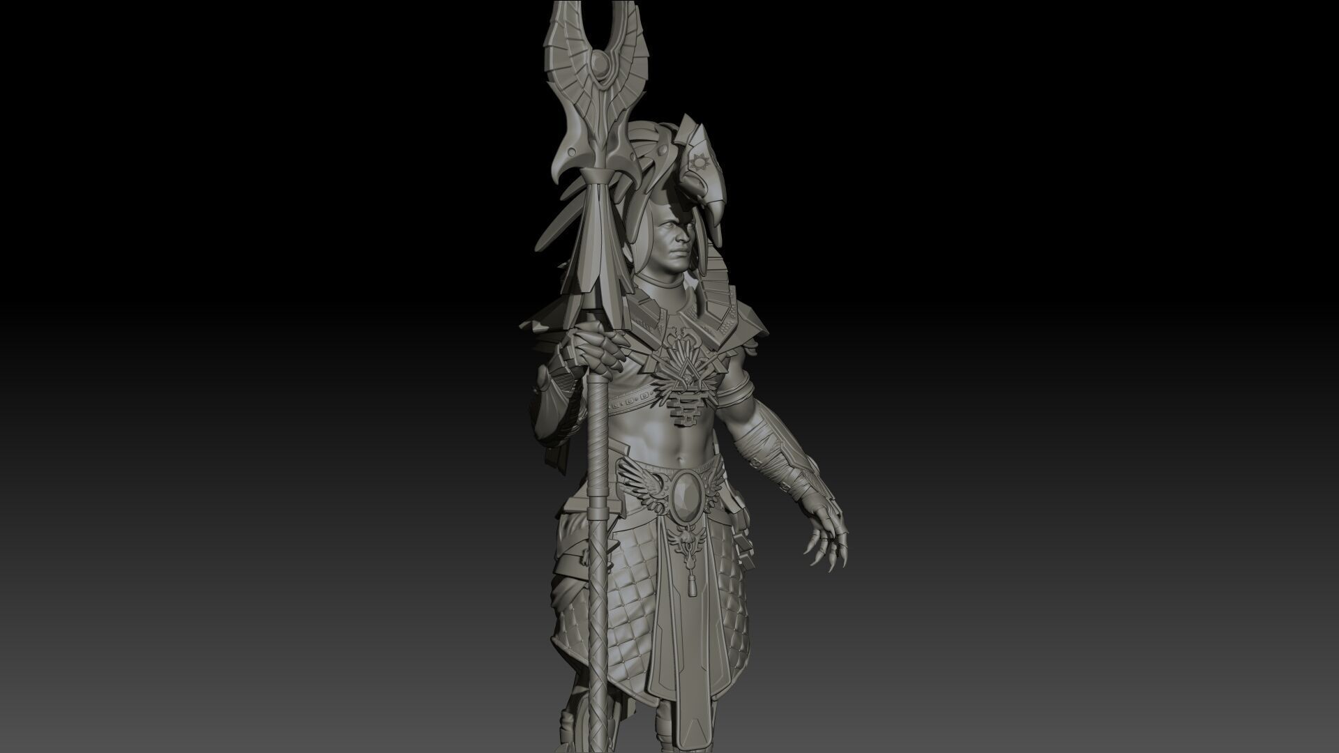 Gor High Poly for 3d Print 3D print model_27