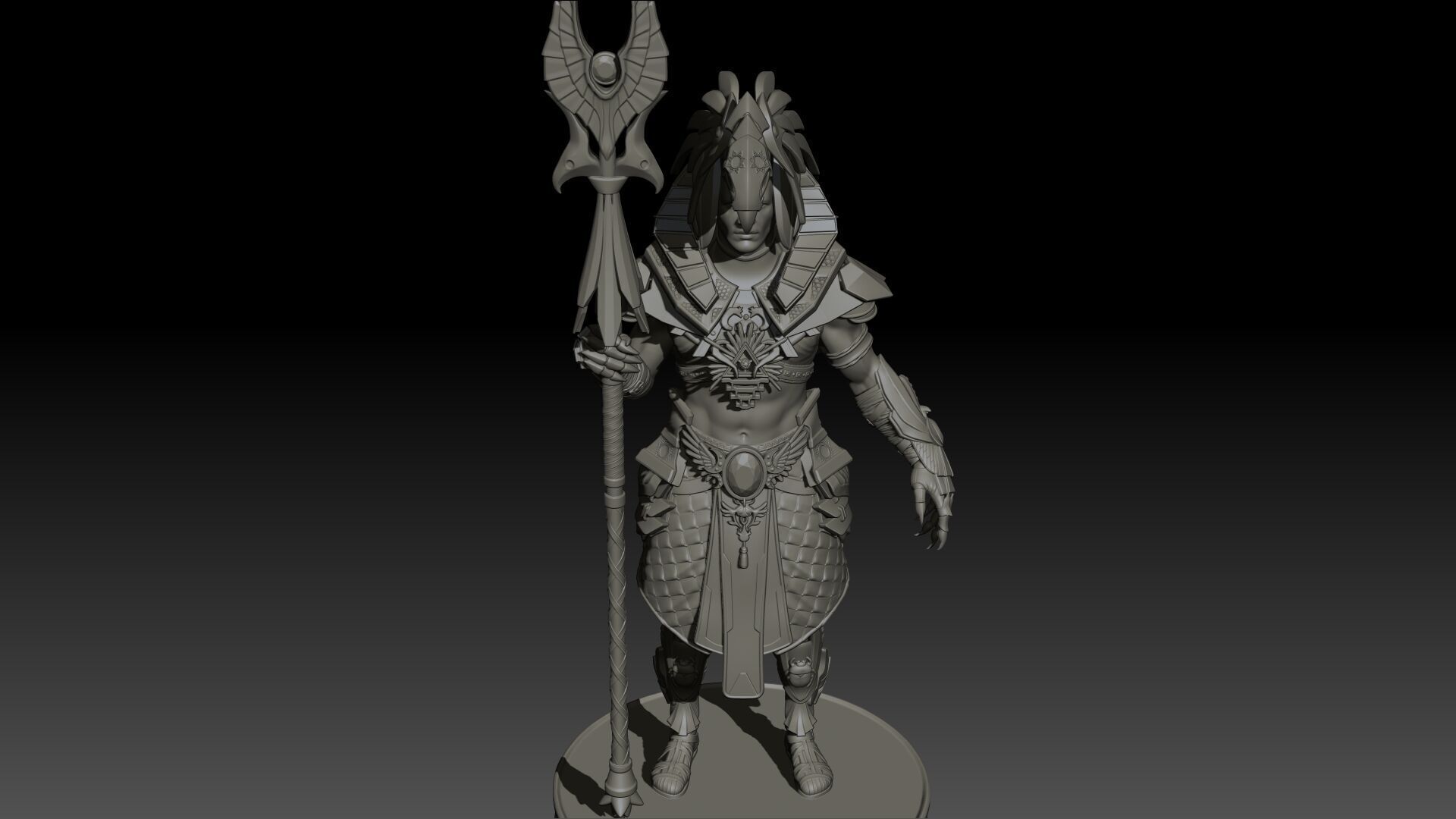 Gor High Poly for 3d Print 3D print model_6