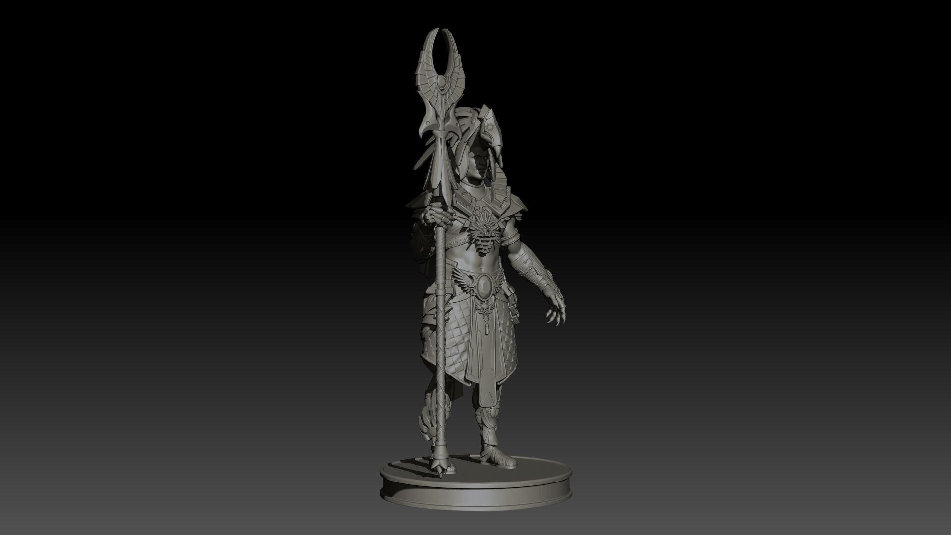 Gor High Poly for 3d Print 3D print model_11