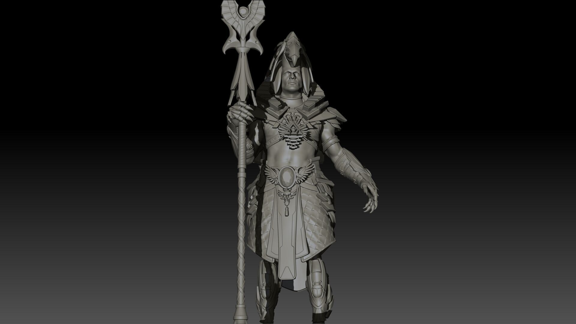 Gor High Poly for 3d Print 3D print model_26