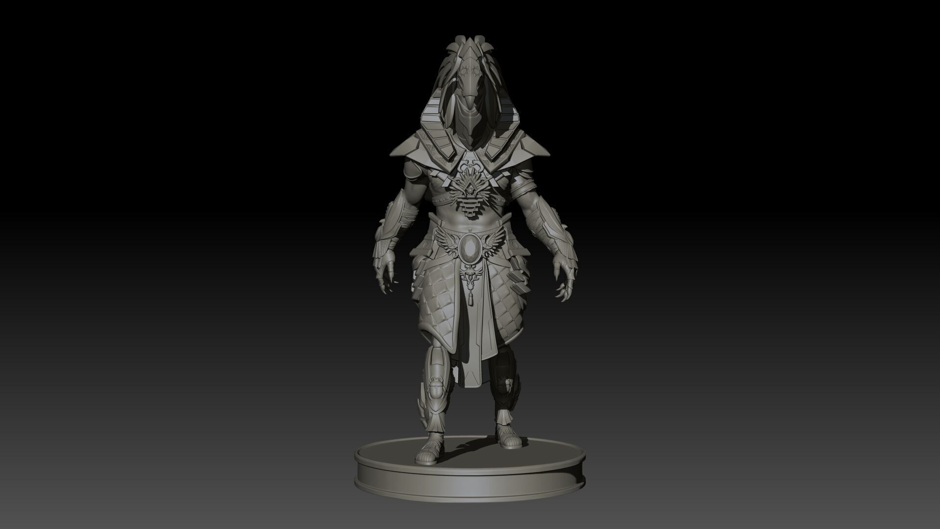 Gor High Poly for 3d Print 3D print model_3