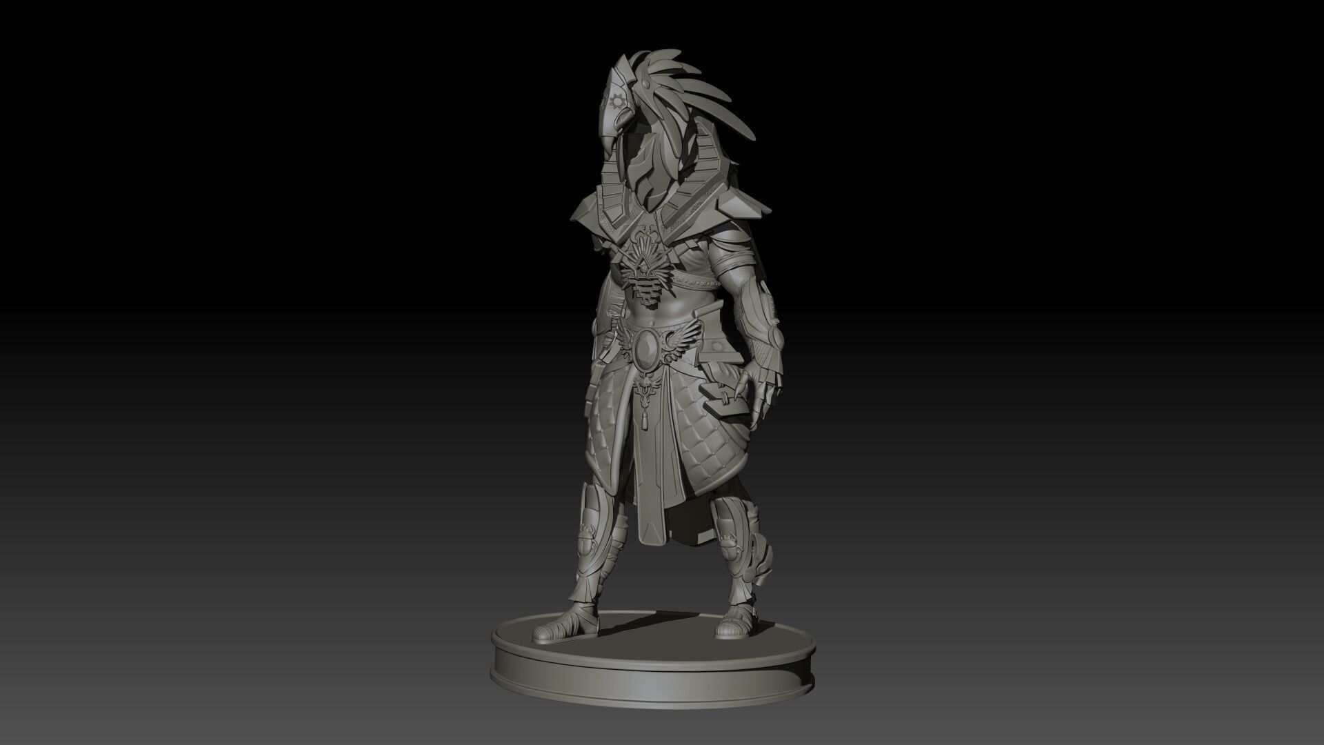 Gor High Poly for 3d Print 3D print model_19